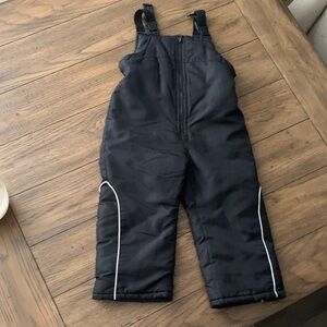 1 Madison Black Kids Overalls 4T